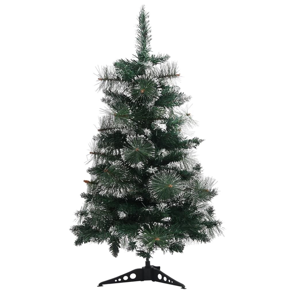 Petit sapin de Noël artificiel enneigé
