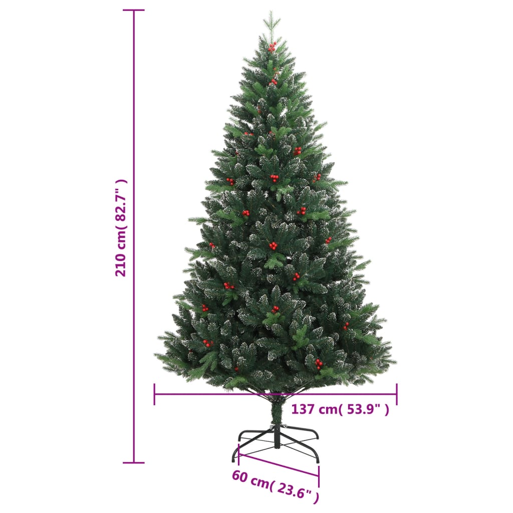 Sapin De Noël Artificiel De Luxe 210 cm
