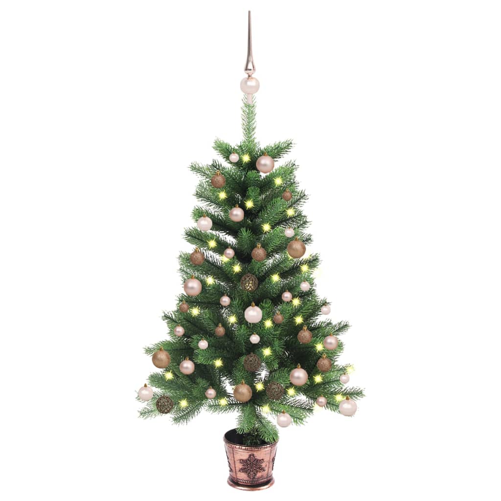 Petit sapin de Noël en pot