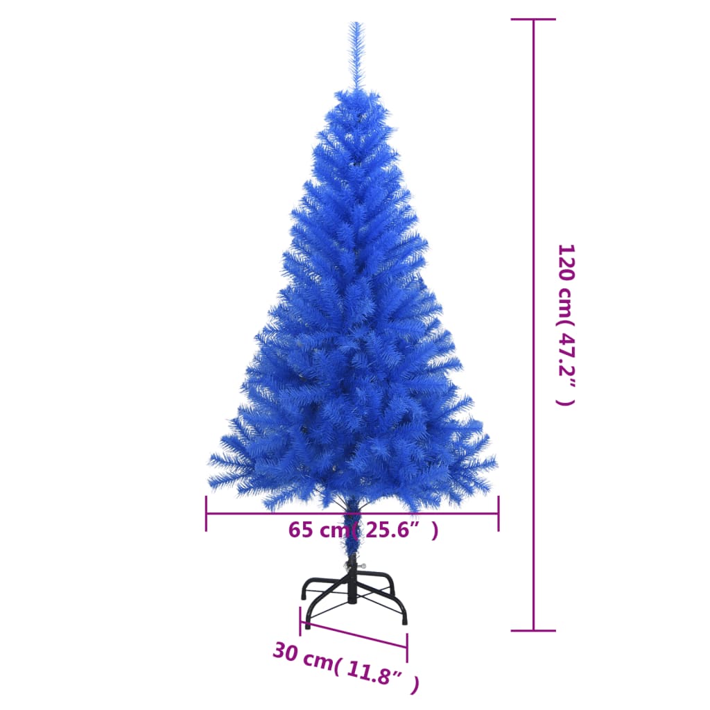 Sapin de Noël bleu