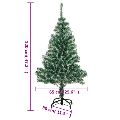 Sapin Artificiel Vert Et Blanc