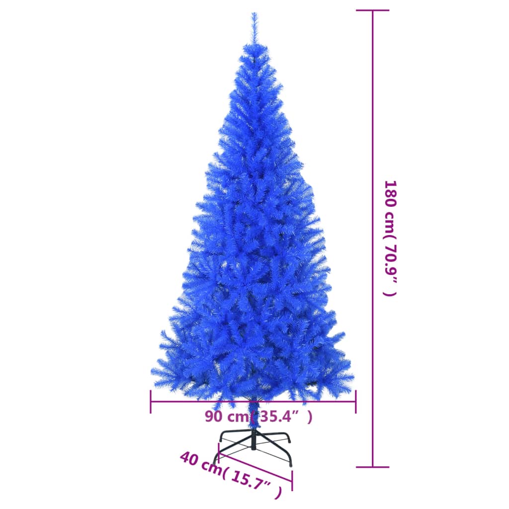 Sapin Artificiel Bleu