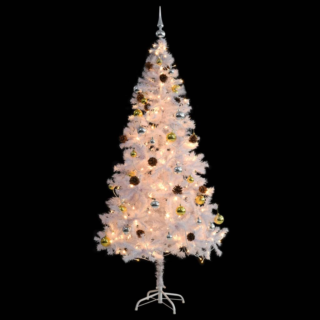 Sapin Artificiel Blanc Lumineux