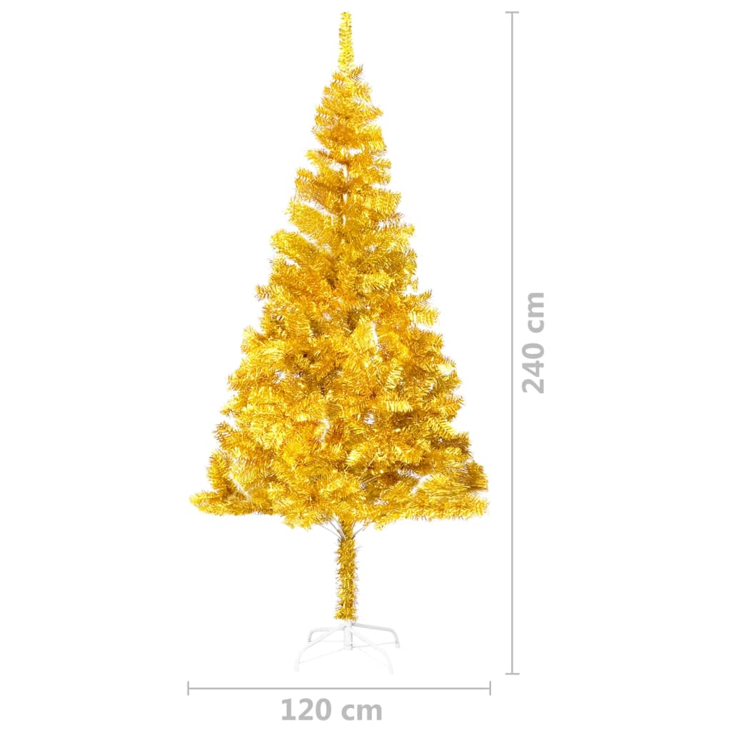 Sapin Artificiel Doré