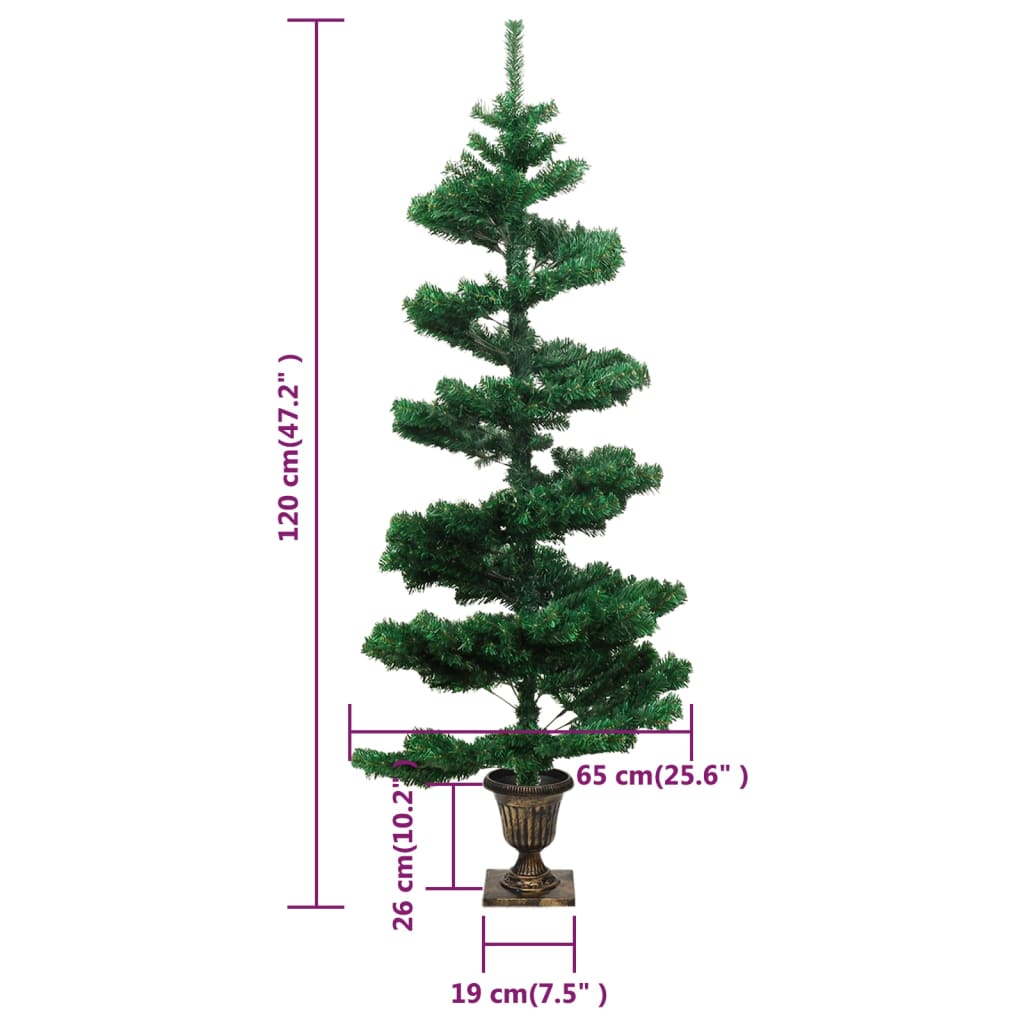 Sapin Artificiel Spirale