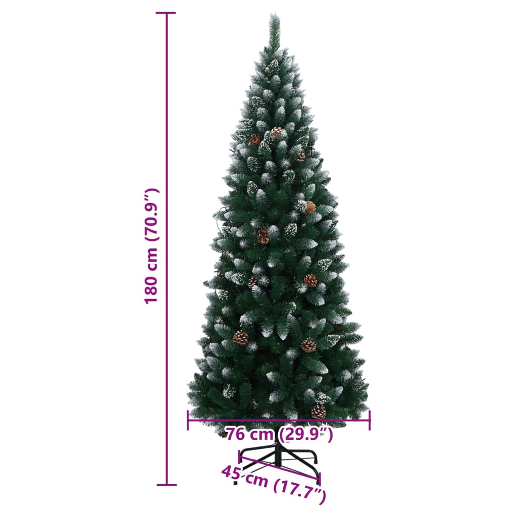 Sapin De Noël Artificiel 180 cm avec Led