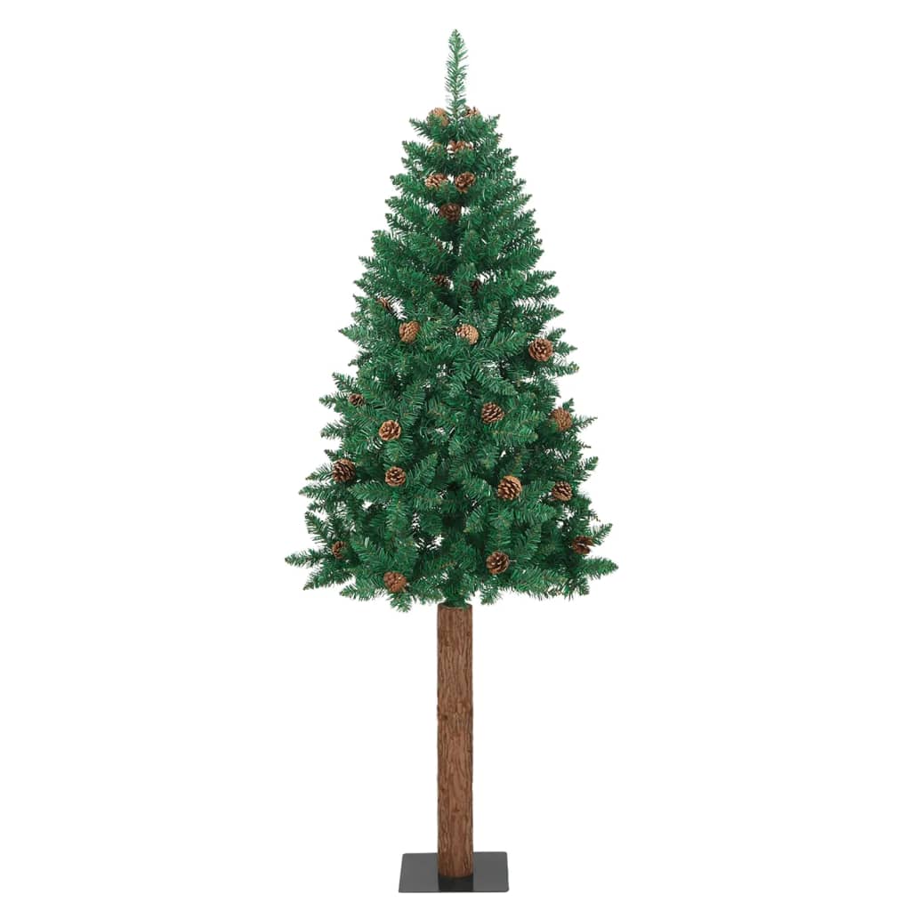 Sapin de Noël pied en bois 