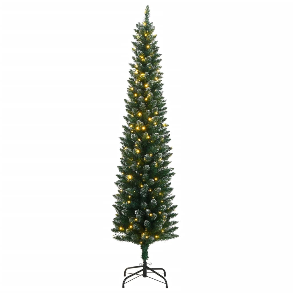 Sapin de Noël artificiel étroit 