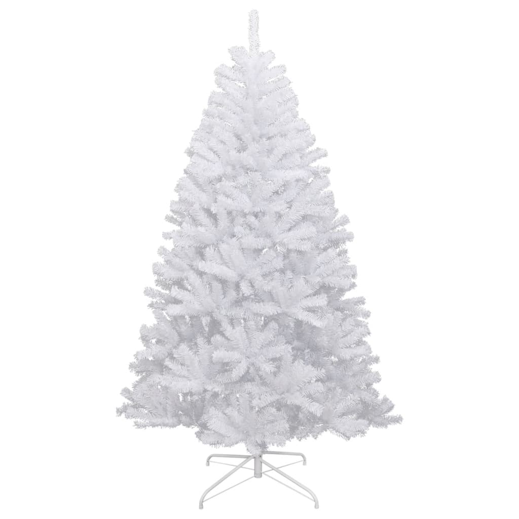 Sapin de Noël 210 cm blanc 