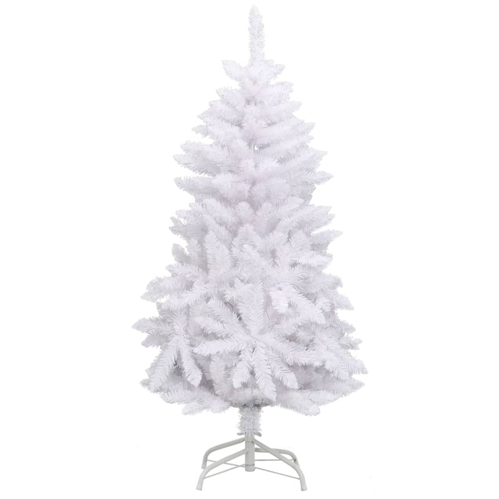 Sapin de Noël artificiel blanc 150 cm 