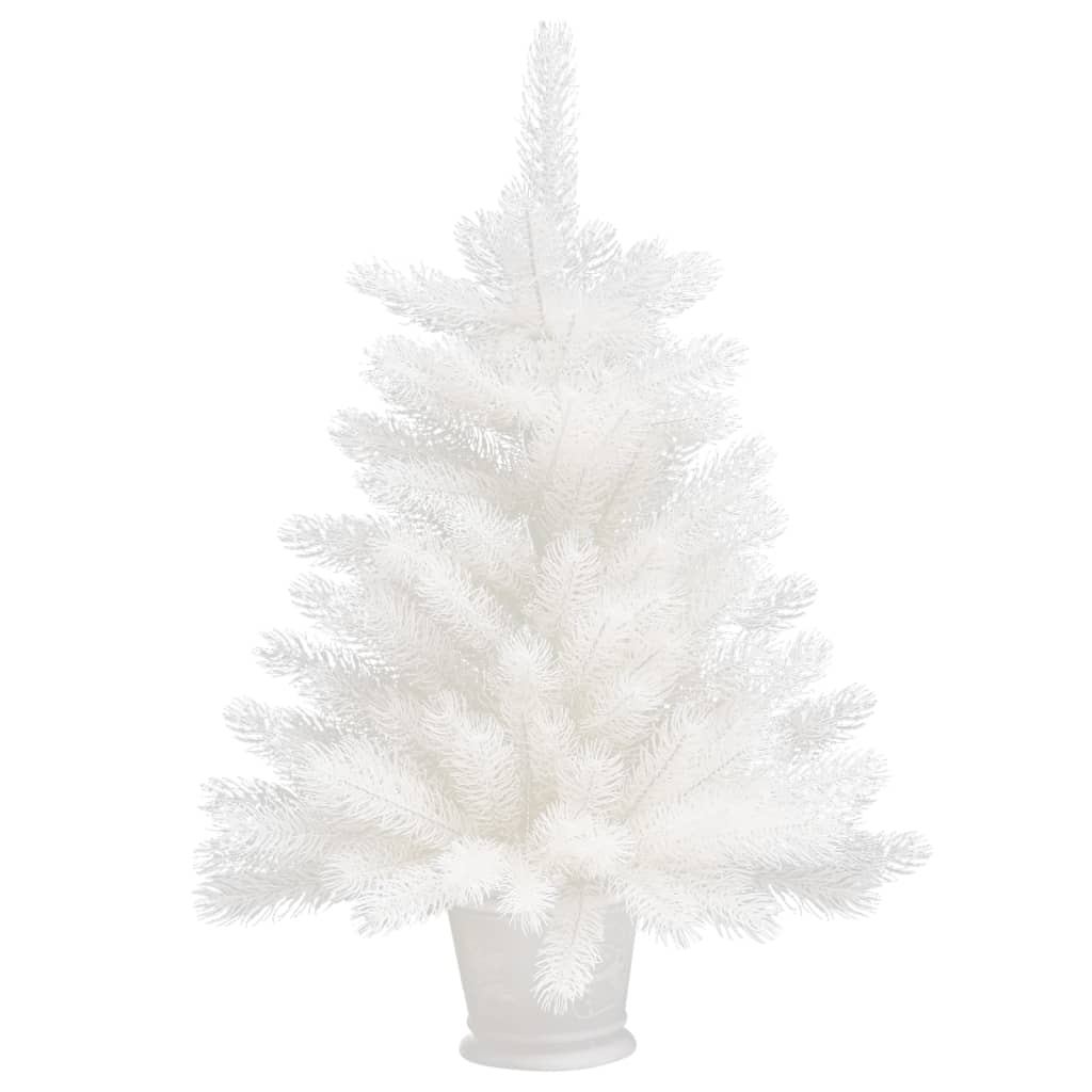 Petit sapin artificiel blanc