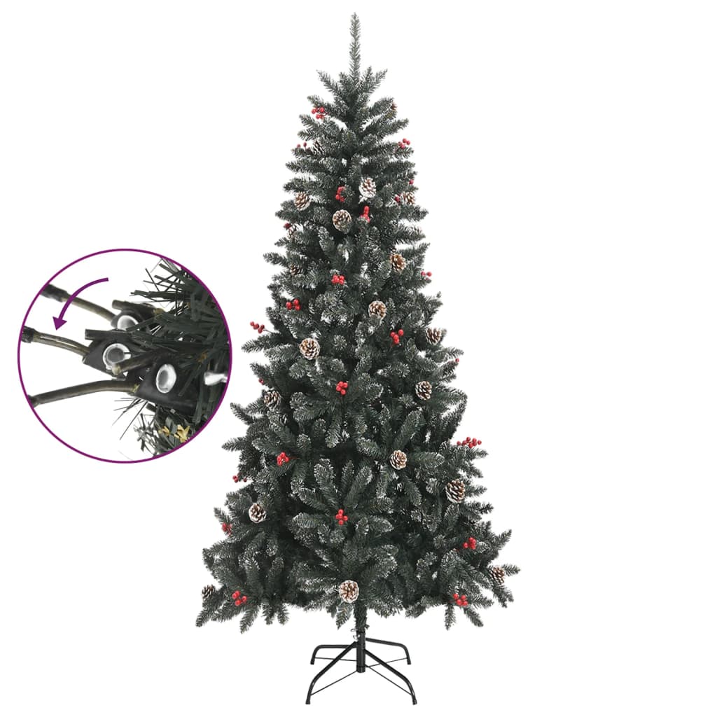 Sapin de Noël artificiel avec pomme de pin 