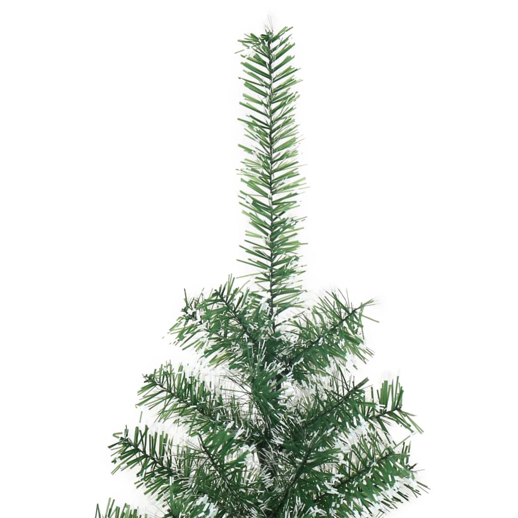 Sapin Artificiel Vert Et Blanc