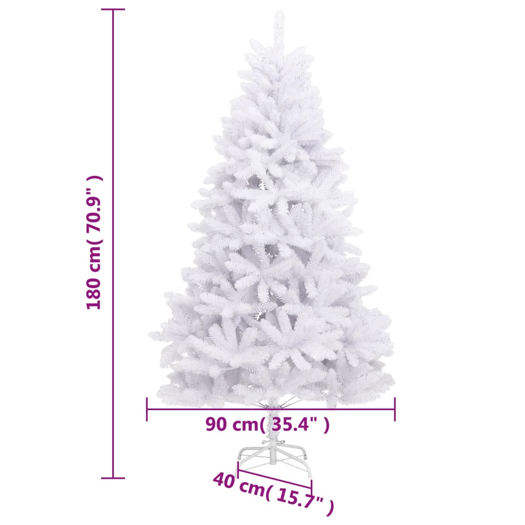 Sapin Artificiel Blanc 180 cm